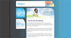 Desktop Screenshot of dialup247.co.uk