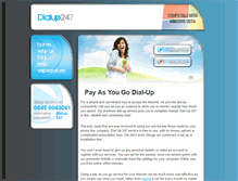 Tablet Screenshot of dialup247.co.uk